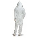 100% COTTON BEEKEEPING SUIT WITH FENCING VEIL 