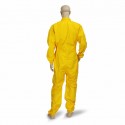 100% COTTON BEEKEEPING SUIT WITH FENCING VEIL YELLOW
