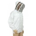 100% COTTON BEEKEEPING JACKET WITH FENCING VEIL 